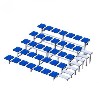 Outdoor Removable Mobile Temporary Stadium Bleacher Seating