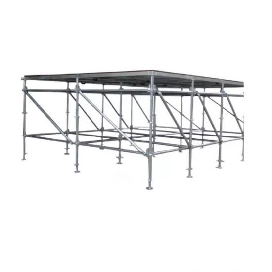 Layher Scaffolding Stage with Aluminum Deck